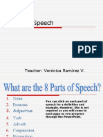 The Eight Parts of Speech - Final PP