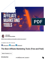 The Best Affiliate Marketing Tools in 2020 (Free and Paid)