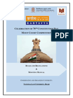 Moot Competition Rules Manual - 70th Constitution Day PDF