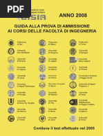 Guida Alla Prova Di Ammissione Ai Corsi Delle Facolt Di Ingegneria À