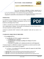 Union Africane (UA) PDF