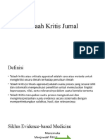 Telaah Kritis Jurnal