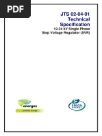 JTS 02-04-01 Technical Specification