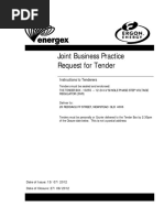 Part 01 Joint Business Practice Request For Tender