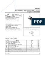 N - Channel 50V - 0.06 - 23A To-220 Stripfet Mosfet