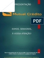 Apresentação Microcrédito Mutual 3 PDF