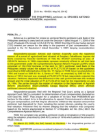 Petitioner vs. vs. Respondents: Third Division