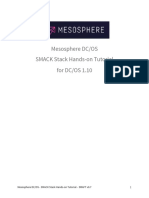 Mesosphere DC/OS SMACK Stack Hands-On Tutorial For DC/OS 1.10