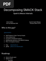 Decomposing SMACK Stack