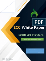 White Paper: ECOIN CDM Platform