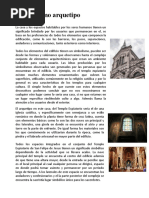 La Casa Como Arquetipo, Psicologia y Arquitectura