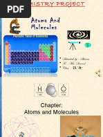 Atoms and Molecules 2