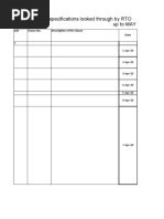 List of Contract Specifications Looked Through by RTO From 1 April 2020 Up To MAY