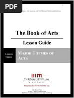 The Book of Acts: Lesson Guide