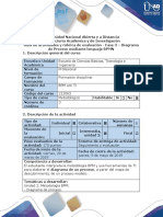 Guía de Actividades y Rúbrica de Evaluación - Fase 3 - Diagrama de Proceso Mediante Lenguaje BPMN