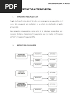 Estructura Presupuestal Semana 8