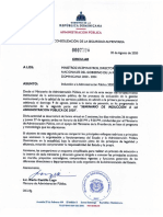 Circular 7796 Inducción Administración Pública