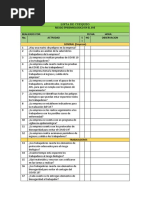 Lista de Chequeo para Riesgo Biologico