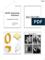 CENG 7503 - Analysis and Design of Shell Structures