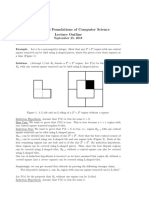 Mathematical Foundations of Computer Science Lecture Outline