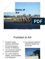 Art Appreciation Module 3 Functions of Art