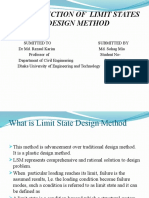 Introduction of Limit States Design Method