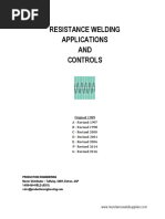 Resistance Welding Applications and Controls