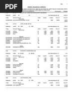 Costos Unitarios Losa Chilcapuquio