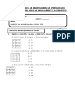 Examne de Recuperacion de Razonamiento Matematico 2018