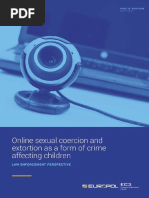 Online Sexual Coercion and Extortion As A Form of Crime Affecting Children