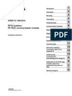 SIMATIC Sensors RFID Systems RF182C Communication Module