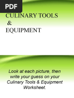 Cooking Utensils and Equipment