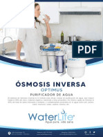 Osmosis Inversa Optimus 100 GPD