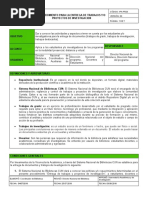 IPA-PR23 Procedimiento Entrega de Trabajos Y-O Proyectos de Investigación v0 PDF