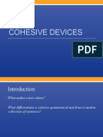 Cohesive Devices