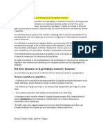 Acetilcolina. Rol de Las Hormonas en El Aprendizaje, Memoria y Hormonas