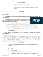 Petitioner Vs Vs Respondents: First Division