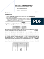 154 - PM - Midterm Exam Question - MBA 2019-21 - Term IV PDF