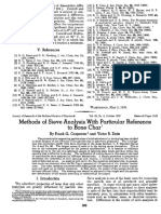 Methods of Sieve Analysis With Particular Reference To Bone Char