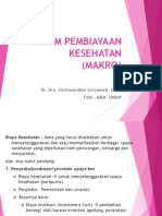 Sistem Pembiayaan Kesehatan Makro PDF