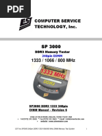 SP 3000 SP 3000 SP 3000 SP 3000: Computer Service Technology, Inc