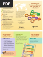 Prevention of Foodborne Disease: The Five Keys To Safer Food