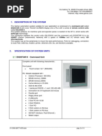 Description of The System: DIGISTAR II Command Unit