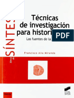 Alías Técnicas de Investigación PDF