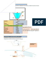 1) Excel de Vertederos