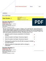 Export Master Sheet Export Exam: Question Number: 1