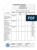 1 Housekeeping Schedule