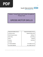 Gross Motor Skills: Children, Young People and Families Occupational Therapy Team