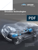 Driveline Technologies Dana Technologies and Reduced Noise Vibration and