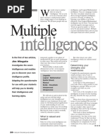 Multiple Intelligences